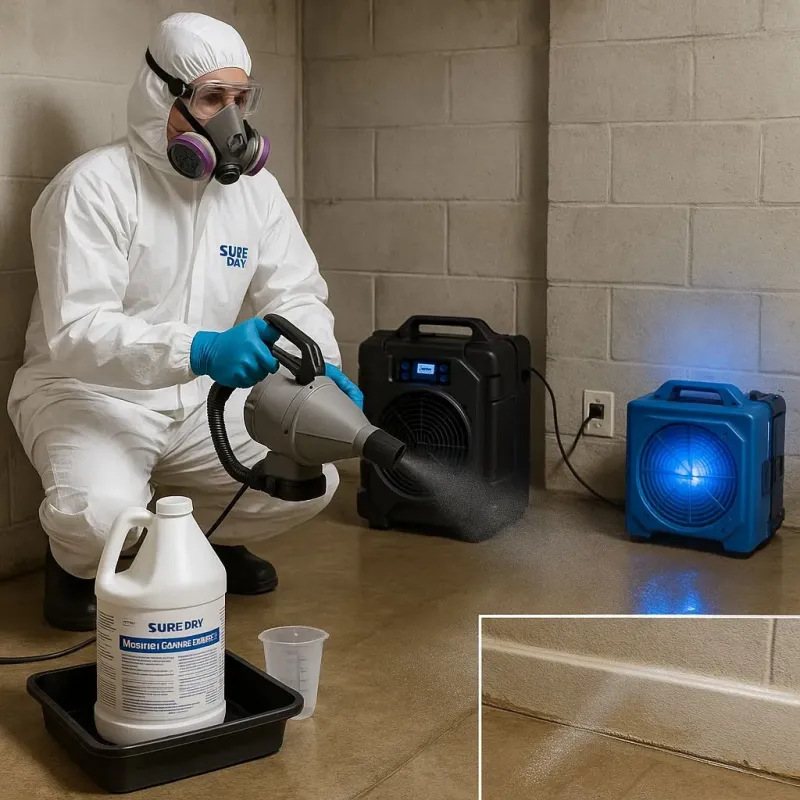 Sanitization and Odor Removal process in Byesville, OH
