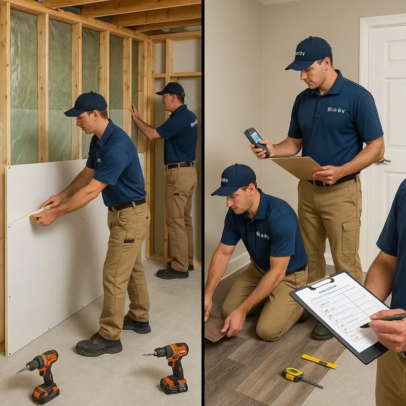 Repairs and Reconstruction process in Byesville, OH
